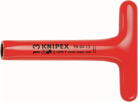 KNIPEX 98 04 22 1,000V Insulated 22 mm T-Socket Wrench