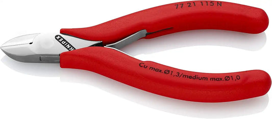 KNIPEX - 77 21 115 N Tools - Diagonal Cutting Nippers (7721115N)