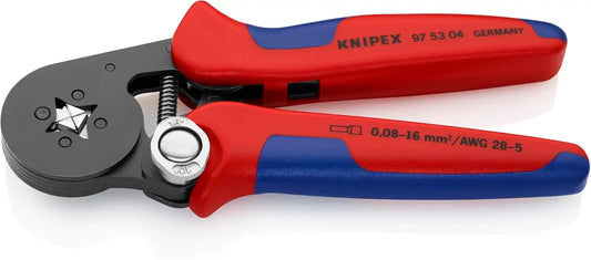 KNIPEX - 97 53 04 Tools - Crimping Pliers, Self-Adjusting (975304)