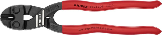 KNIPEX 71 41 200 Angeled High Leverage Cobolt Cutters with Notch