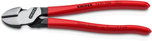 KNIPEX Tools 74 01 200 SBA 8-Inch High Leverage Diagonal Cutters