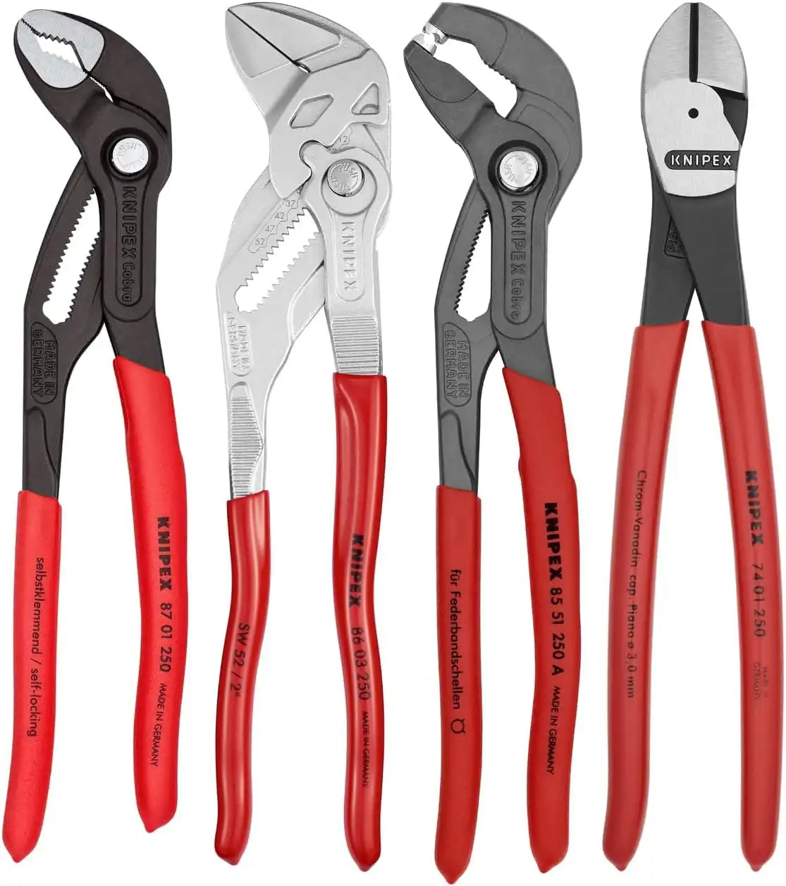 4 Pc Automotive Pliers Set
