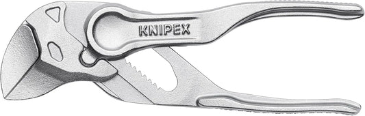 Pliers Wrench XS and KNIPEX Tools - Cobra Water Pump Pliers (8701125), 5-Inch,Red and Silver Bundle