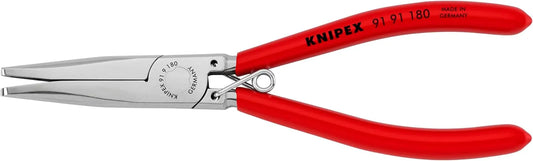 KNIPEX Tools 91 91 180 Upholstery/Hog Ring Pliers, 7"