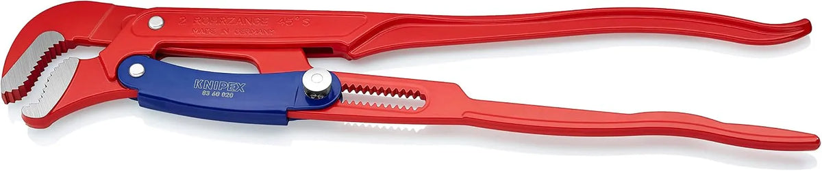 83 60 020 Pipe Wrench S-Type with Rapid Adjustment 2" in Red